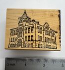 B6, Art Impressions Rubber Stamp, Old Victorian  Church Belltower NEW OS