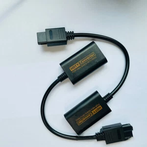 Adaptateur De Convertisseur Nintendo Hdmi Super Nintendo 64 N64 Gamecube | - Photo 1/10