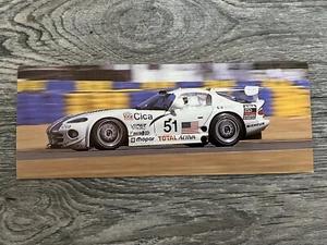 Tarjeta postal Chrysler/Dodge Racing Viper GTS-R años 90 - Imagen 1 de 2