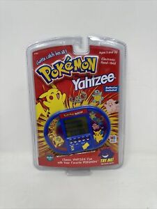 Vintage Pokémon Handheld Electronic Yahtzee Toy Game New 1999 Hasbro Nintendo