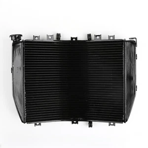 Aluminium Black Radiator Cooler For Kawasaki Ninja ZX10R ZX-10R ZX 10R 2004-05 U - Picture 1 of 5