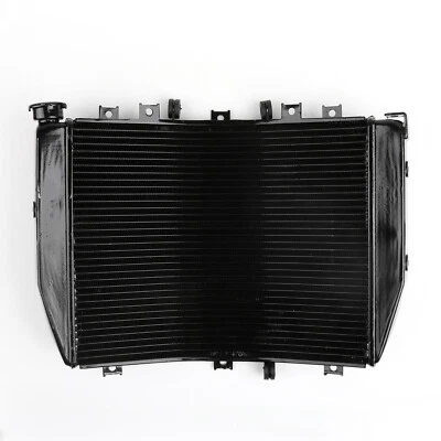 Aluminium Black Radiator Cooler For Kawasaki Ninja ZX10R ZX-10R ZX 10R 2004-05 U - Image 1 of 4