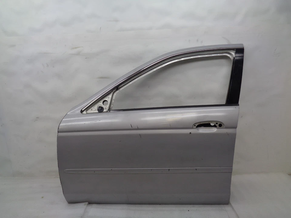 2003-2008 Jaguar S-Type Front Left Driver Side Door Shell Silver OEM DK809285 - Изображение 1 из 4