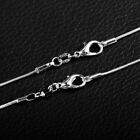 925 Sterling Silver Solid Snake Chain Necklace For Men Women Jewelry Xmas Gifts