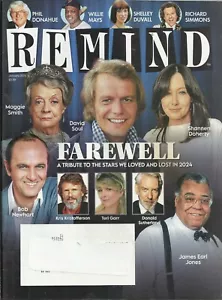 REMIND MAGAZINE - JAN 2025 - STARS WE LOST IN 2024 - NEWHART - DUVALL - GARR - Picture 1 of 1