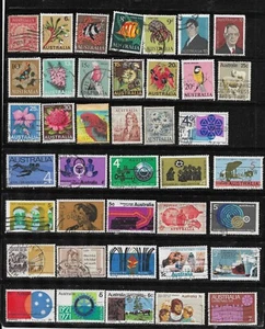 88 Used Australia Stamps - Picture 1 of 3