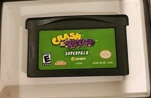 Crash & Spyro Superpack (Nintendo Game Boy Advance, 2005) Authentic - Picture 1 of 4