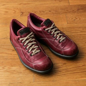 Camper Pelotas Leather Lace-Up Sneakers in Burgundy Women’s Size 40 US 9 Casual - Imagen 1 de 8