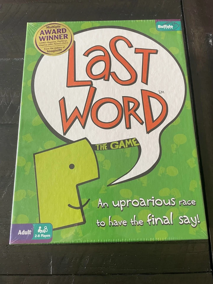 Buffalo Games Last Word Board Game 2nd Edition Adult
