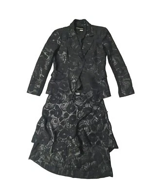 Traje Estampado Emporio Armani Mujer Chaqueta-Falda 2 Piezas Azul Marino Talla 10 Foto 1 de 4