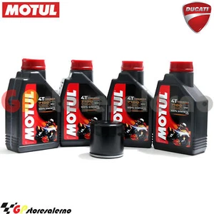 KIT TAGLIANDO OLIO + FILTRO MOTUL 7100 10W40 4L DUCATI 996 MONSTER S4 R 2004 - Imagen 1 de 1