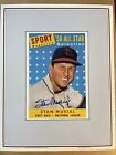 STAN MUSIAL Signed Poster "Sport Magazine" Stan the Man ST. LOUIS CARDINALS COA