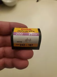 VINTAGE KODAK ADVANTIX 200 25EXP FILM ROLL - Picture 1 of 1