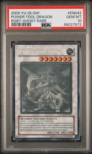 Power Tool Dragon *PSA GEM MINT 10* RGBT-EN042 * Ghost Rare * 2009 * Yugioh - Picture 1 of 2
