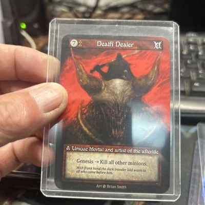 Sorcery Contested Realm Beta - Unique - Death Dealer - Non Foil N/M - In Hand - Image 1 of 2