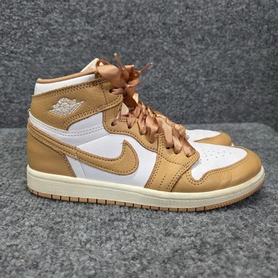 Nike Air Jordan 1 Retro High OG Praline PS Kids Size 3Y Praline-Sail FN6621-201 - Image 1 of 4