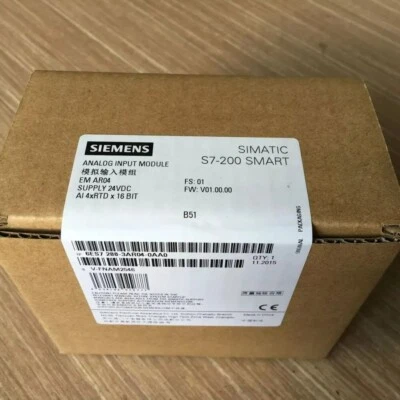 Siemens 6ES7288-3AR04-0AA0 6ES7 288-3AR04-0AA0 S7-200 SMART New Expedited Ship - Image 1 of 2
