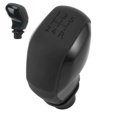 Pomo de cambio de marchas negro 5 velocidades ajuste Peugeot 206 207 301 307 308 408 508 2008 3008 Foto 1 de 4