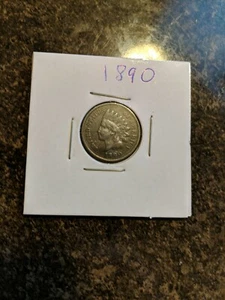  1890 Indian Head Cent!  - Picture 1 of 4
