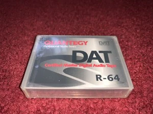 Quantegy Professional Studio Series DAT R-64 Master Digital Audio Tape BRAND NEW - Picture 1 of 12