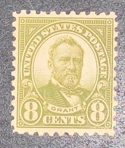 Travelstamps: 1926 US Stamps Scott #589 Mint Hinged OG 8 Cent Grant - Picture 1 of 5