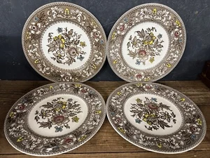 Vintage Dinner Plates ‘Westminster’ By Wood & Sons, 4 Plates. - Picture 1 of 13