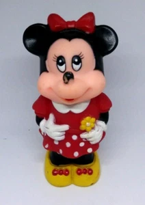 Figura de juguete de colección 1986 Tootsietoy Walt Disney Minnie Mouse soplador de burbujas varita - Imagen 1 de 6