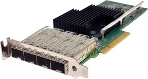 Intel X710-DA4 EX710DA4G1P5 944041 4-Port 10G PCIe 3.0 x8 Server Adapter LP - Bild 1 von 6