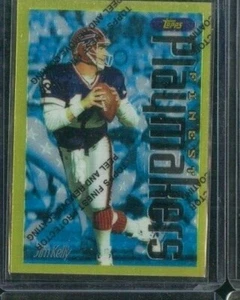 1996 Topps Finest jim Kelly #240 RARE GOLD Buffalo Bills HOF TOUGH - Picture 1 of 1