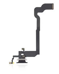 iPhone X Ladebuchse (Original Qualität),Black-Schwarz Lade Dock Connector Flex g - Bild 1 von 1