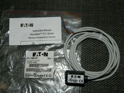NEW EATON E71-TBS-CA / E71TBSCA NanoView E71 Mini Photoelectric Sensor - Image 1 of 4