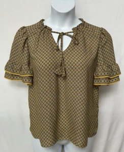 Max Studio Damen Gr. M Bluse mit halbhohen Bändern. - Bild 1 von 9