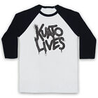 KUATO LIVES TOTAL RECALL UNOFFICIAL ARNIE 90s SCI FI  3/4 SLEEVE BASEBALL TEE