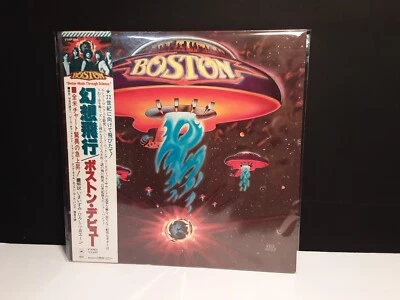 BOSTON "Self-Titled Debut" Lp Japan-Obi NM+ Audiophile-Epic Vinyl Japanese Look Foto 1 de 4