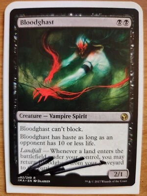 Bloodghast Signed Artist Proof Eternal Masters Daarken MTG - Image 1 of 2