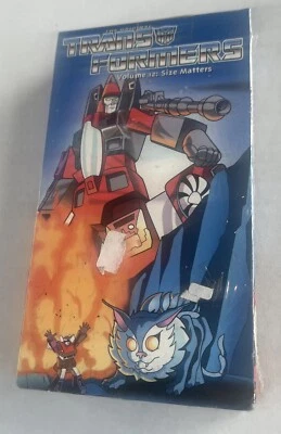 Transformers (VHS, 2000) Animated Vol 12 Size Matters Factory Sealed New Tape  - Image 1 of 4