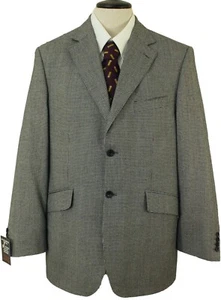 CHAQUETA TWEED DAKS PARA HOMBRE 40" GRIS MEZCLA CUADROS - Imagen 1 de 8