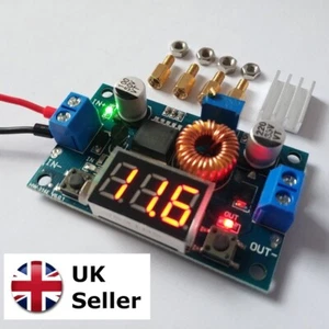 XL4015 5A 75W DC-DC Step Down Buck Converter with LED voltage display - Picture 1 of 5