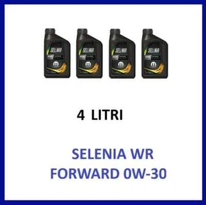 4 LITRI - OLIO MOTORE SELENIA WR FORWARD 0W30 DIESEL APPLICATION ACEA C2 (4 LT)! - Foto 1 di 1