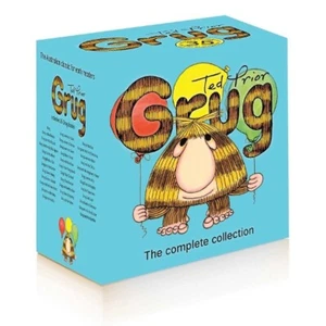 NEW Grug The Complete 35 Books Full Collection Ted Prior Kids Library Gift Set! - Bild 1 von 1