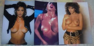 SABRINA ~ TOPLESS - 3 LARGE SEXY POSTCARDS 7 X 5" - Picture 1 of 3