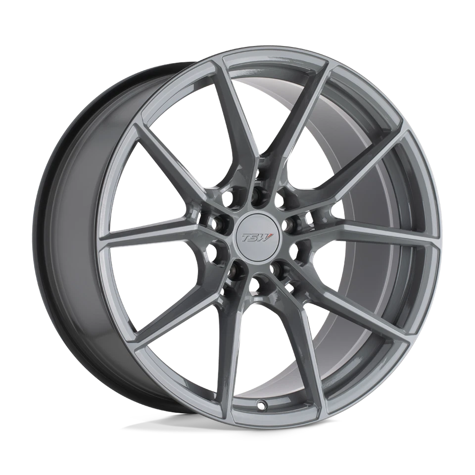 19x8.5 TSW NEPTUNE BATTLESHIP GRAY Wheel 5x4.5 (30mm) - Image 1 of 4