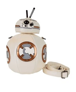 LoungeflyStar Wars: The Force Awakens BB-8 Droid Figural Crossbody Bag NWT - Picture 1 of 6