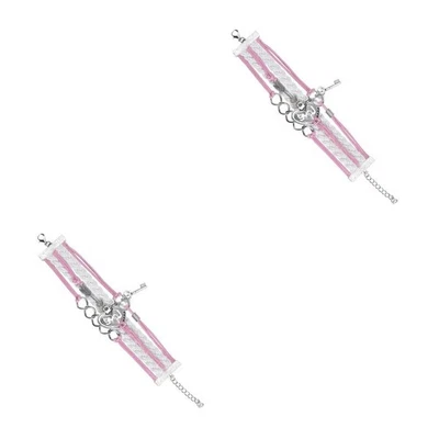  Set of 2 Armbändchen Mädchen Armband Geflochten Jungen Armbänder - Bild 1 von 4