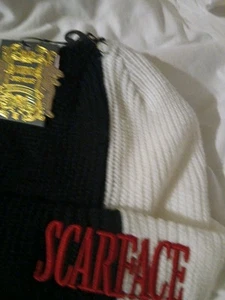 Scarface x Shoe Palace Beanie - Black & White With Red Brand New With Tags - Bild 1 von 5