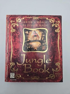Jungle Book IBM Interactive Video Game 1996 Windows 95  CD-ROM - Image 1 of 4