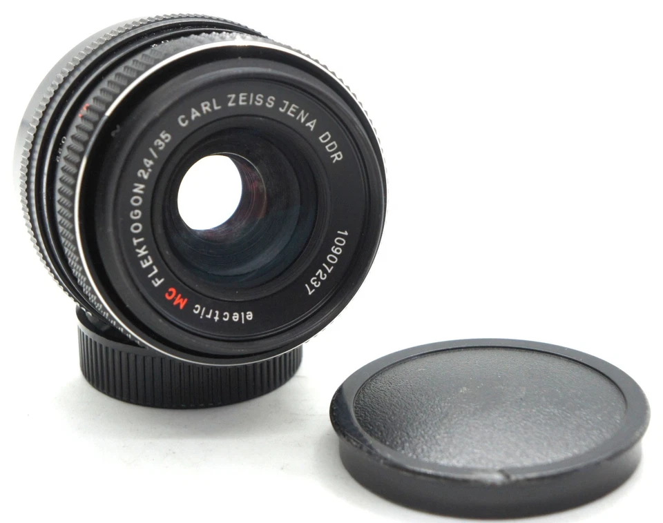 非常好! MC Carl Zeiss Jena Flektogon 镜头 2.4/35 毫米 M42 SCREW 安装 — 第 1/4 张图片