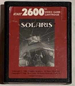 Solaris: Red Label (Atari 2600, 1987) nur Kart ungetestet - Bild 1 von 6