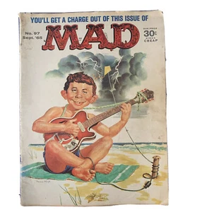 Mad Magazine #97 September 1965 Alfred E. Neuman Don Berg Spy v Spy Fold in USA - Picture 1 of 12