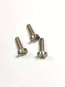 629-17S Lionel O Gauge Prewar Passenger Car Roof Screw, Slotted Head, 3Pcs - Picture 1 of 1